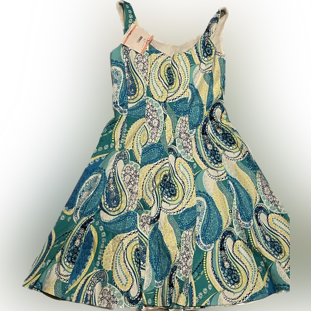 Pappagallo Paisley print dress Size 2